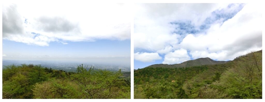 赤城山パノラマ展望台からの景色