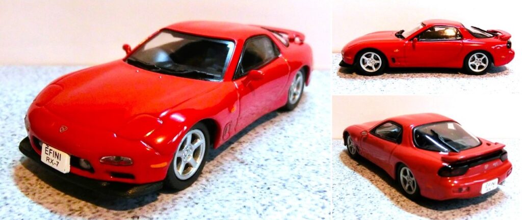 「アンフィニ RX-7」の外観(国産名車コレクション付録ミニカー)