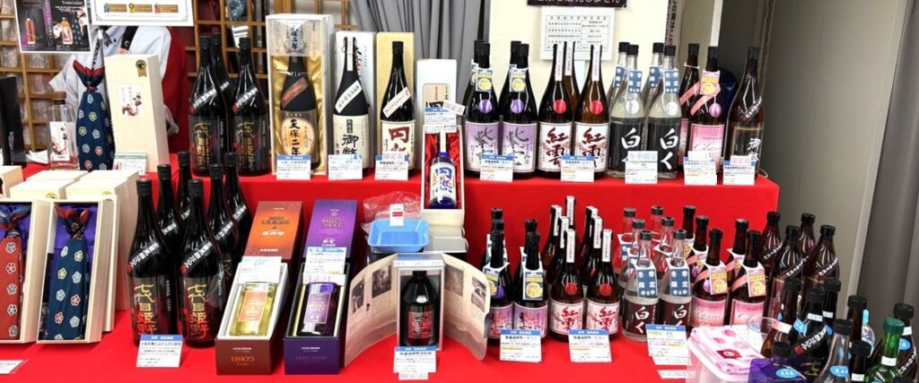 【姫泉酒造】の直売コーナー