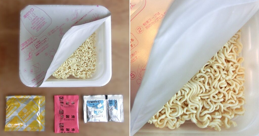 「たらこ味バター風味」のスープとふりかけたち