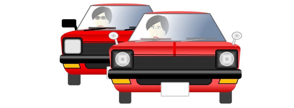 遊びの達人の友人の「オペルカデット」仕様の「初代ジェミニ」の車検後のイメージ(パワポで作成)