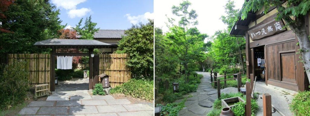 【かつ久無庵】前橋本店の入口