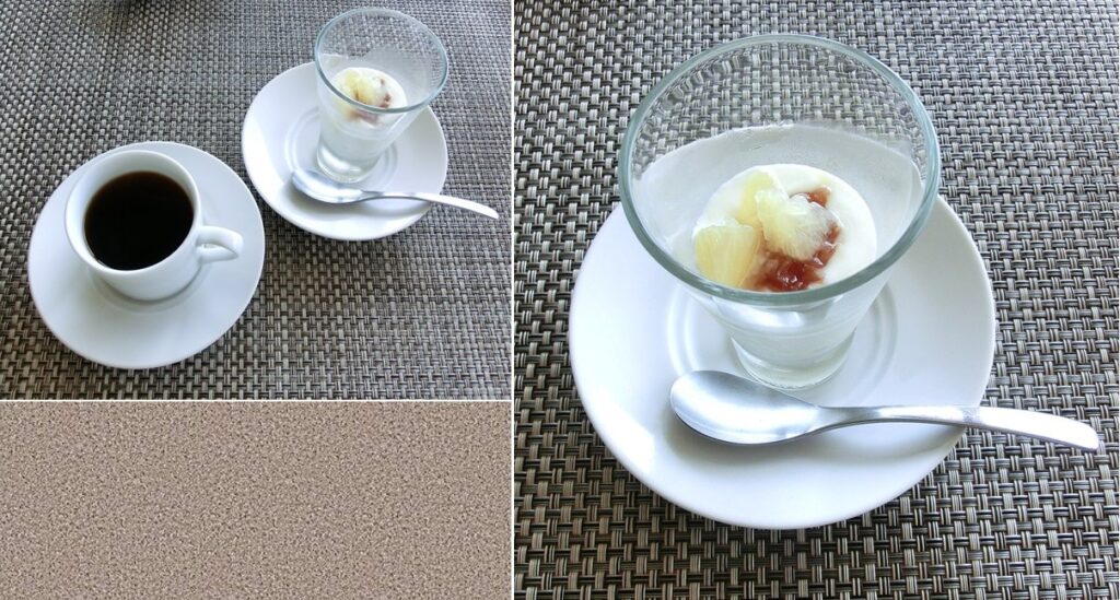 コーヒー と ヨーグルト