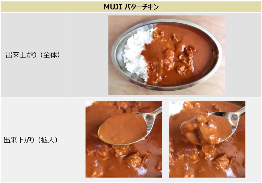 「バターチキン」の出来上がりの画像