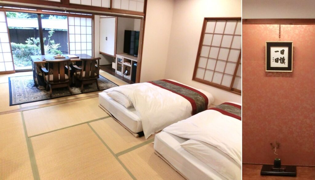 10畳＋８畳のゆったりとした室内