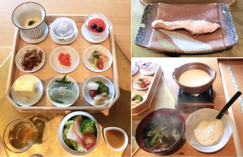 地産地消の朝食