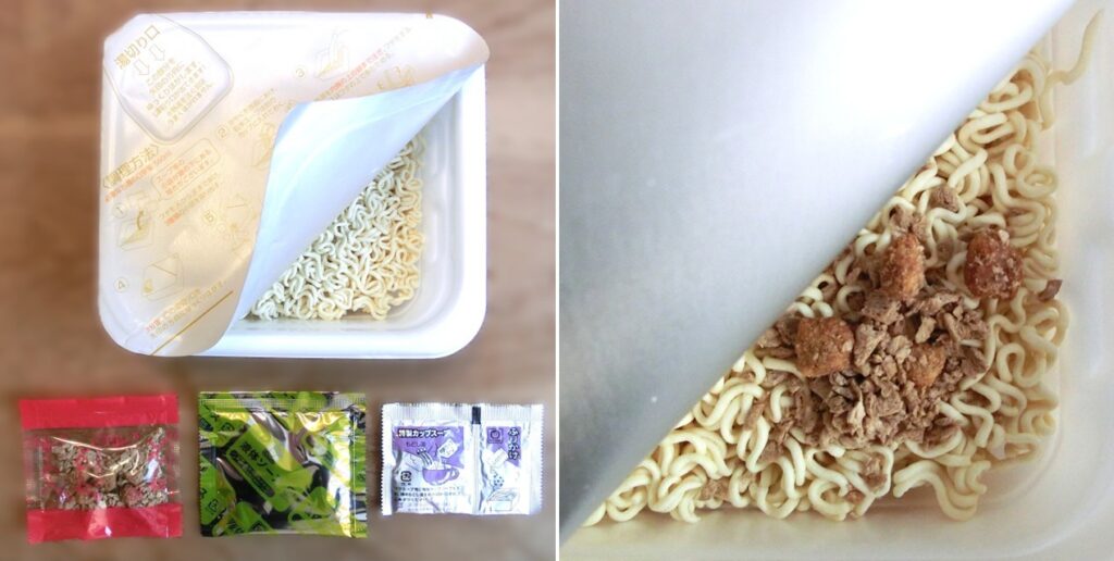 「十勝豚丼味」の内容物
