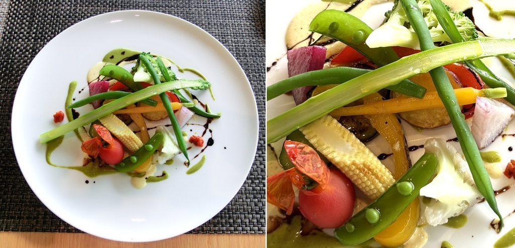 上川産朝採れ野菜サラダ