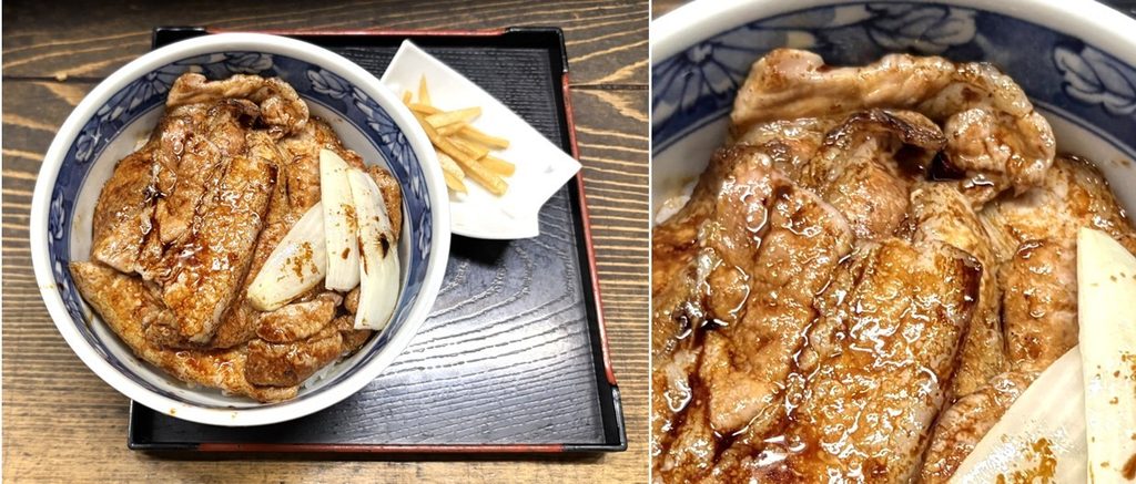 「ぶた丼」